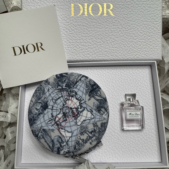 Dior Jewelry case box Pouch Novelty Blooming Bouquet mini dabber set GWP